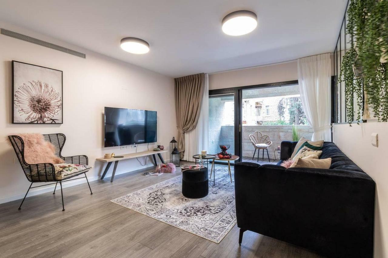 King David Residence Luxury 4 Bd/Pool/Gym/Parking Єрусалим Екстер'єр фото