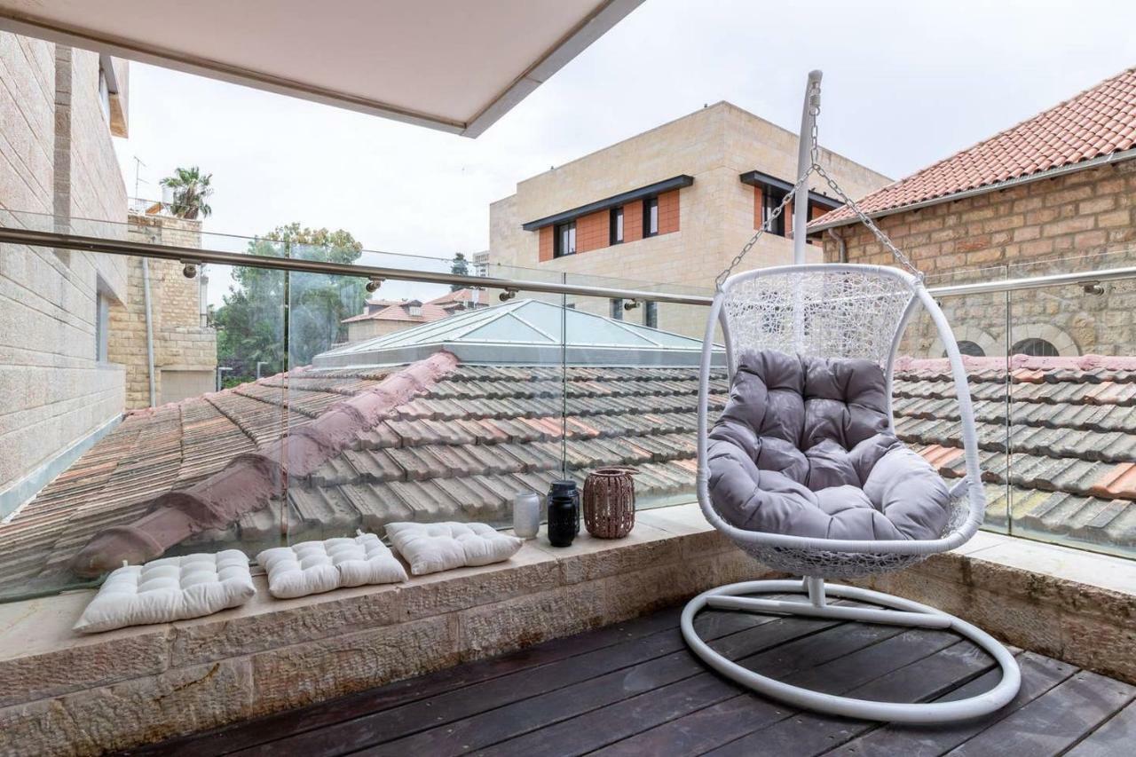 King David Residence Luxury 4 Bd/Pool/Gym/Parking Єрусалим Екстер'єр фото